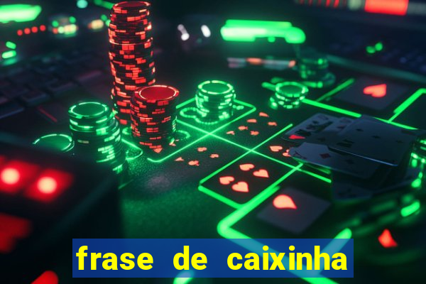 frase de caixinha de natal